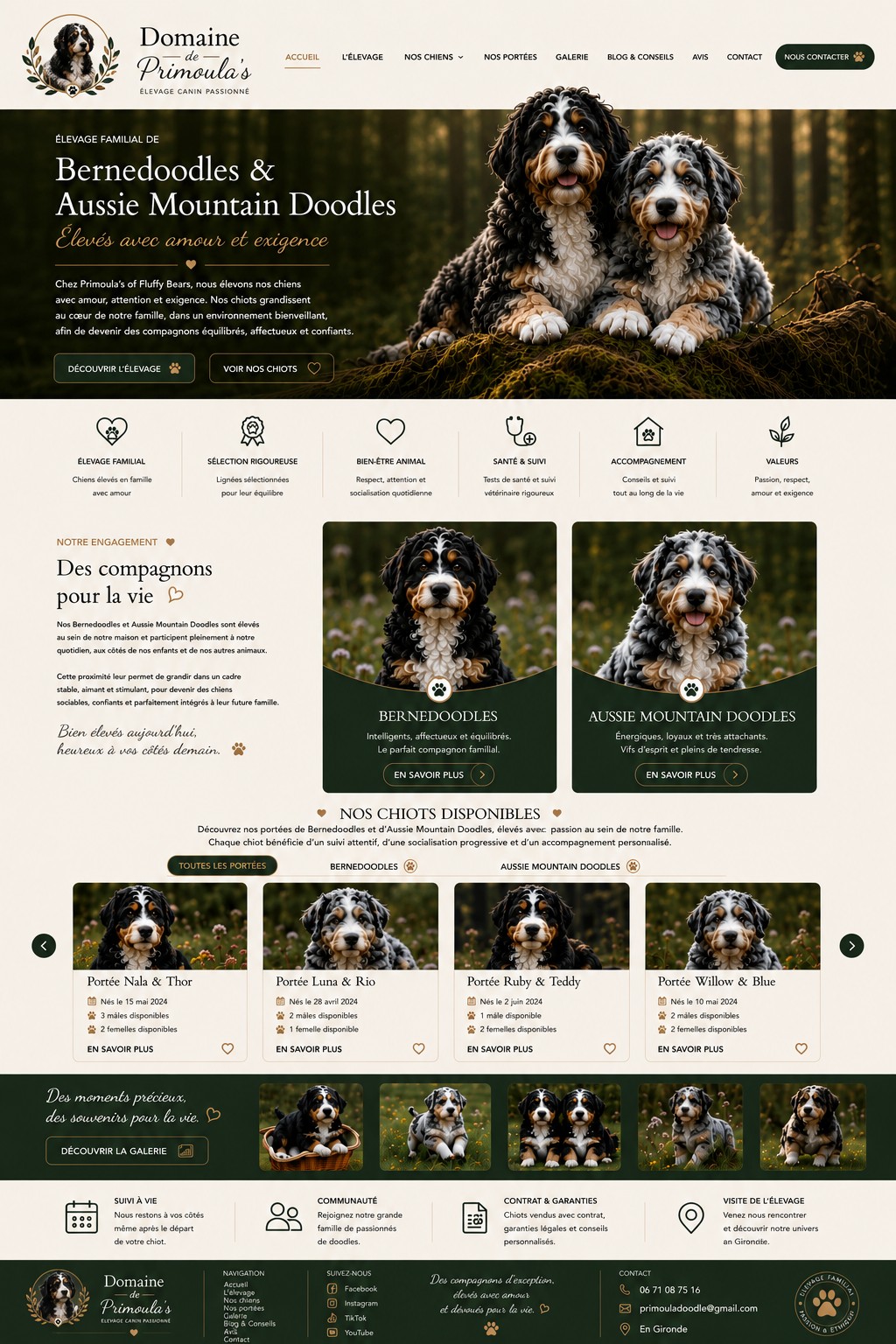 Primoula’s of Fluffy Bears - élevage familial en Gironde
